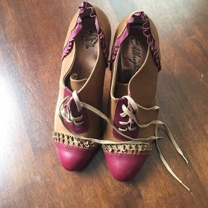 Miss Albright Anthropologie Heeled Boots